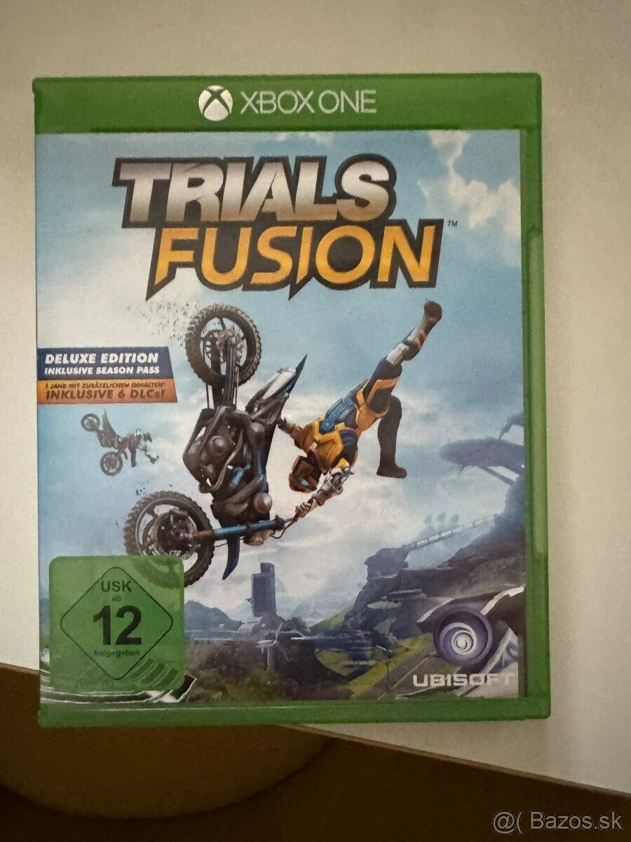 predám trials fusion na xbox one