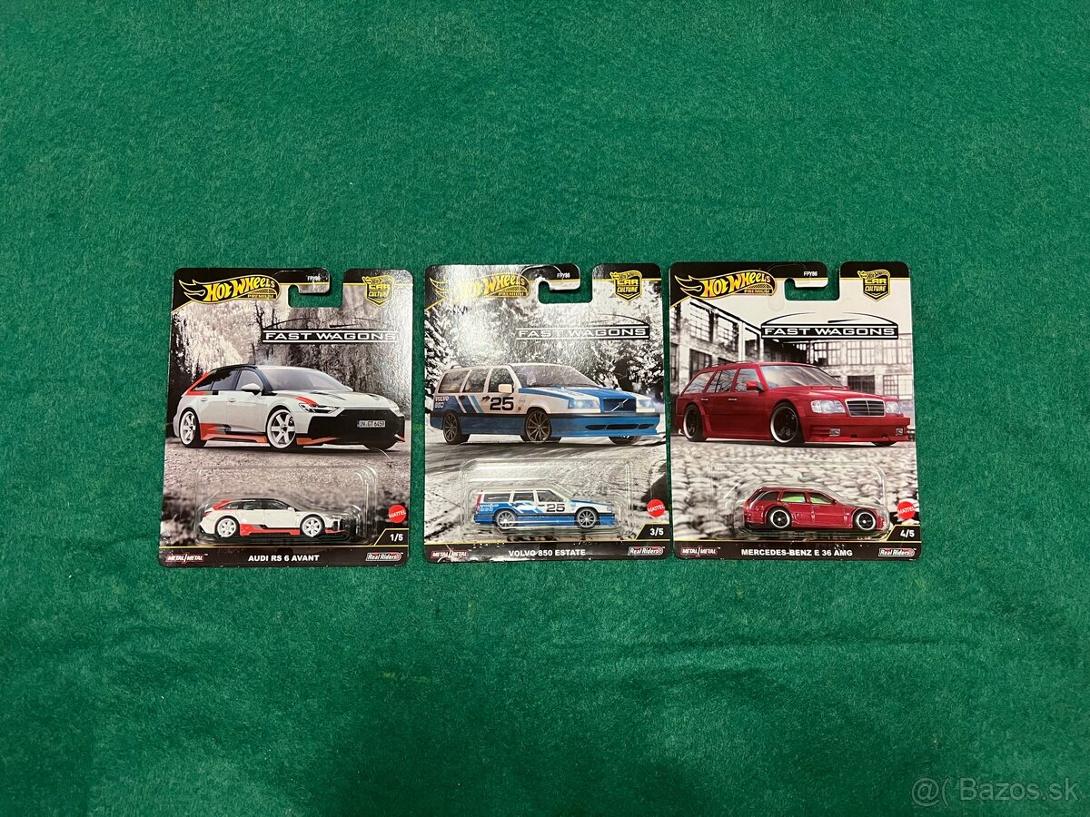 Hot Wheels - RR MB Audi Volvo