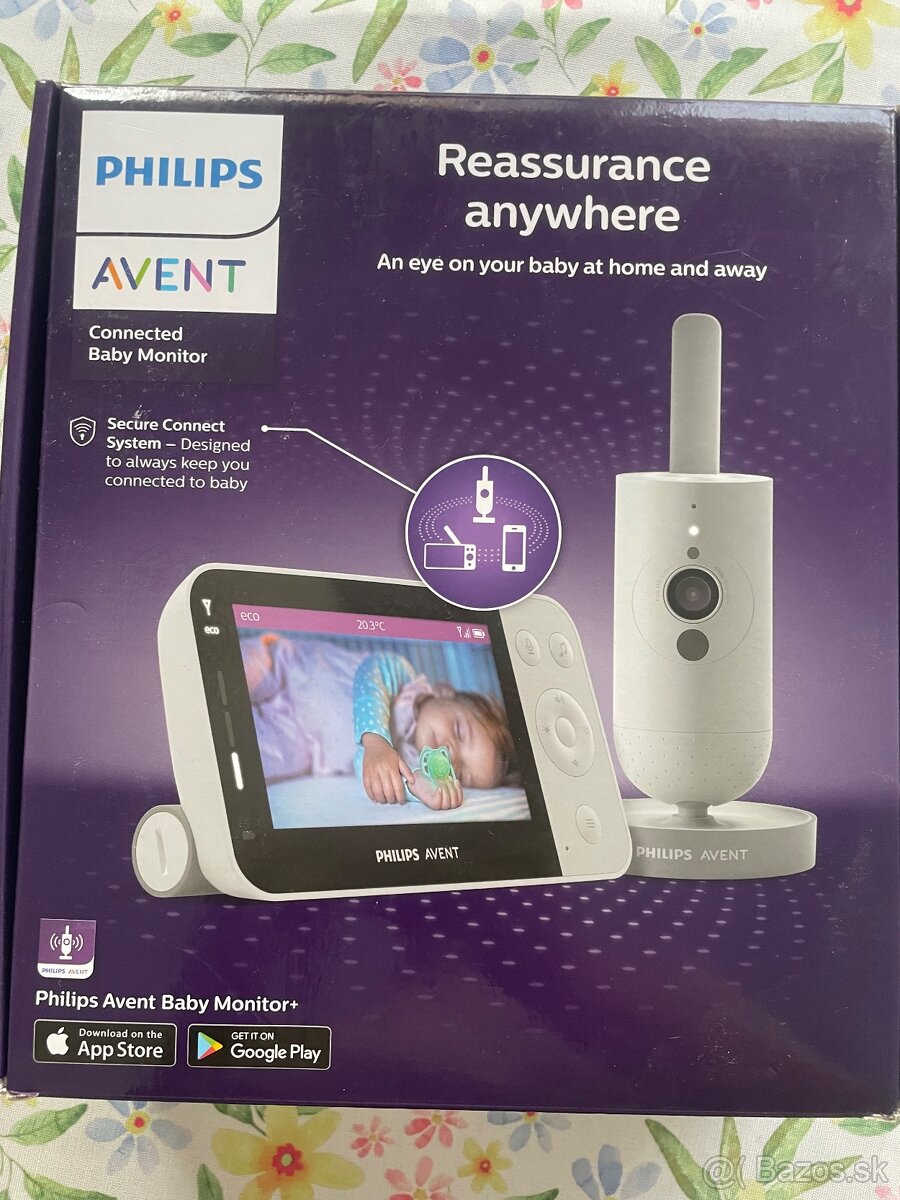 Philips Avent Baby inteligentný video monitor SCD923