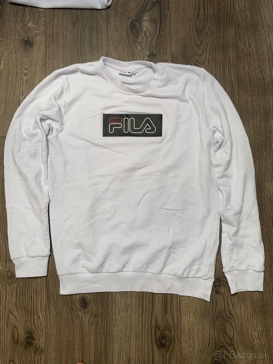 Bílá mikina FILA - L