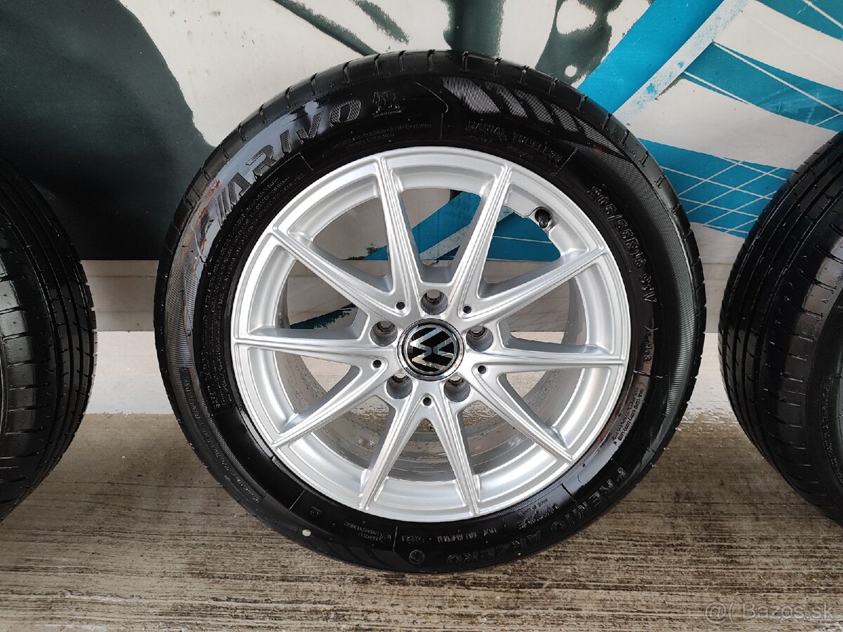 Elektróny 205/55 R16 + letné gumy (0324)