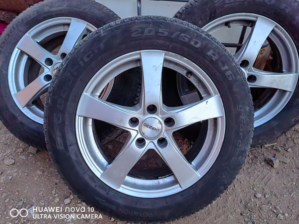 5x108 205/60 R16 Peugeot, Citroen Ford