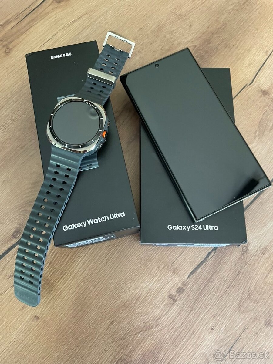 Samsung S24 Ultra 12/256 + Samsung galaxy watch ultra