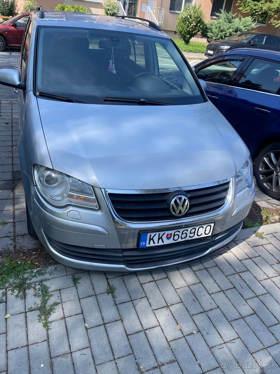 Predám vw touran na diely
