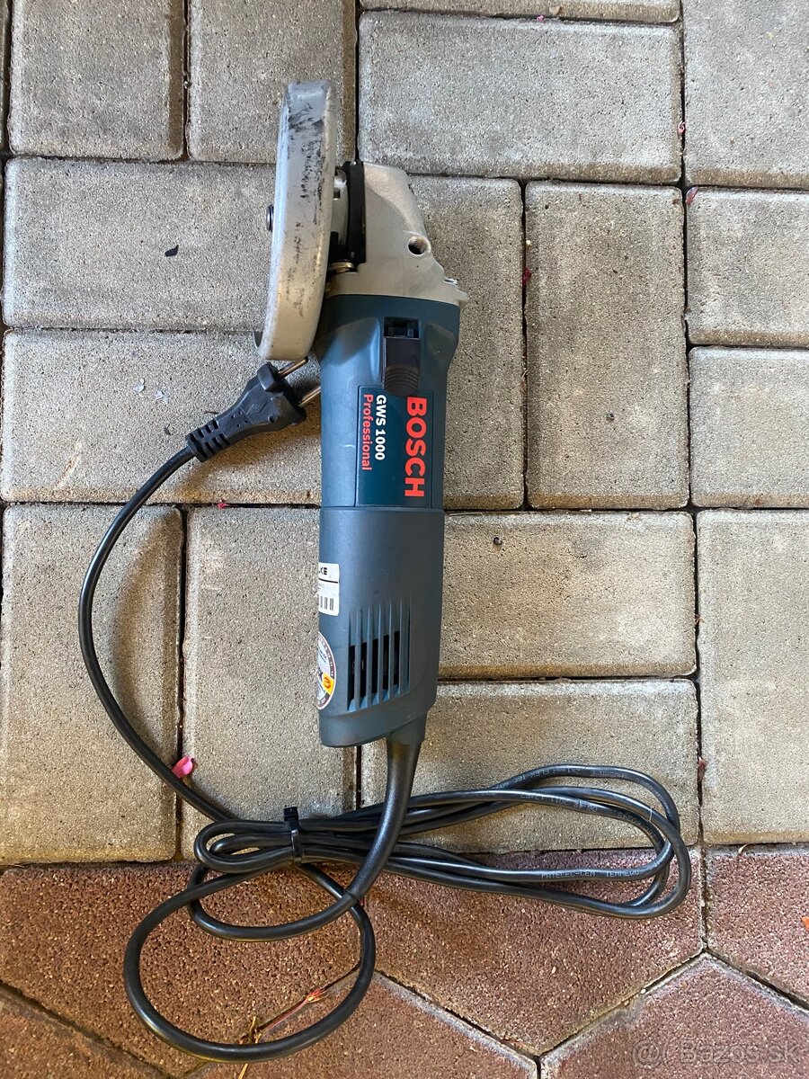 Uhlová bruska, Flexa, Bosch GWS 1000