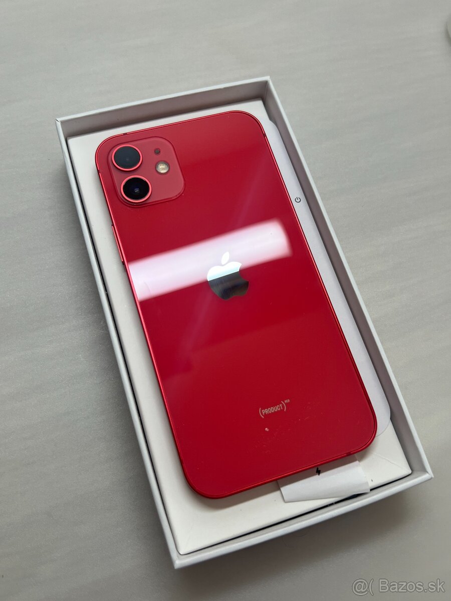 IPHONE 12 • 256GB • Červená farba
