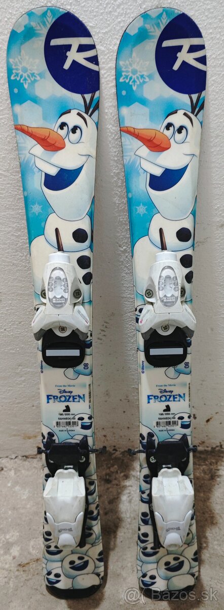 Detské lyže Rossignol, špeciálna edícia Frozen, 80cm