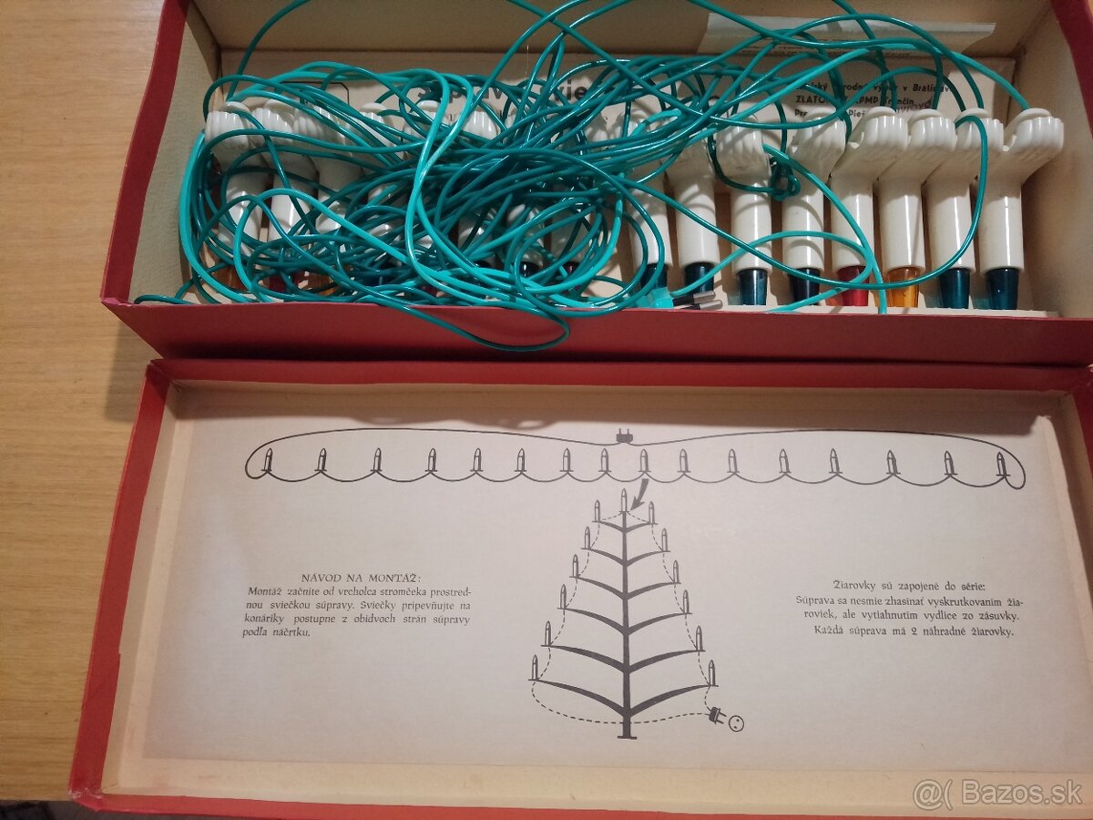 Svetielka na stromček