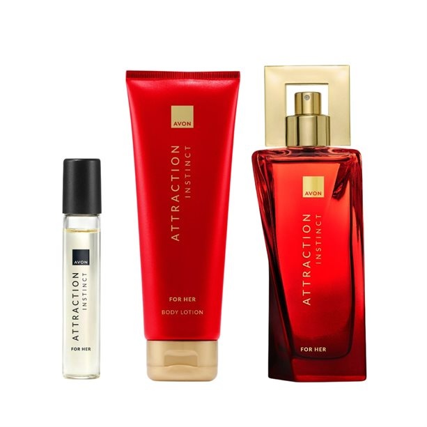 set Attraction Instinct For Her AVON