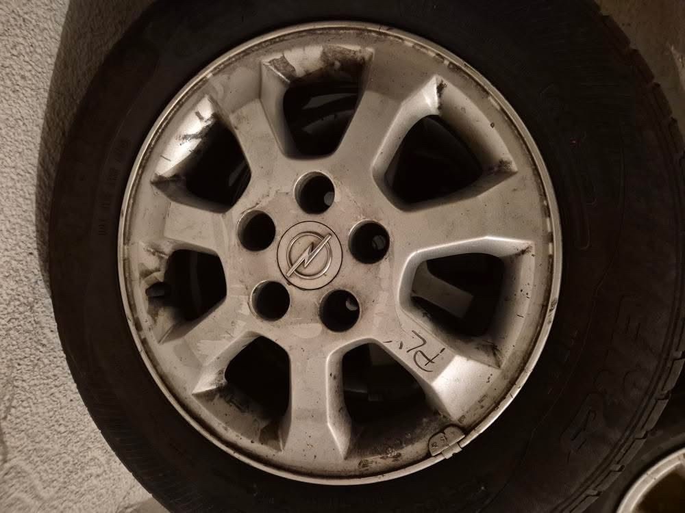 Hlinikove disky opel R15