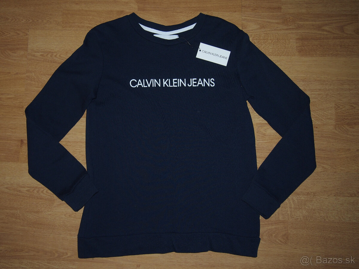 Calvin Klein dámska mikina tmavomodrá