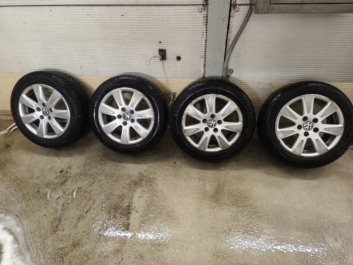 Predám disky 5x112 r16 + zánovné zimné