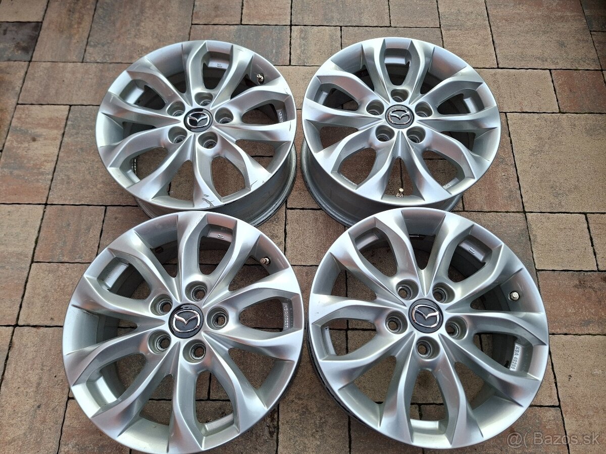 Predám org. hlinikové disky-Mazda-3----R16