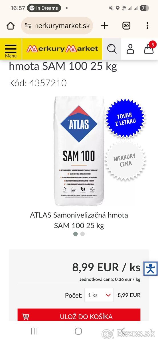 Atlas 100 nivelacka