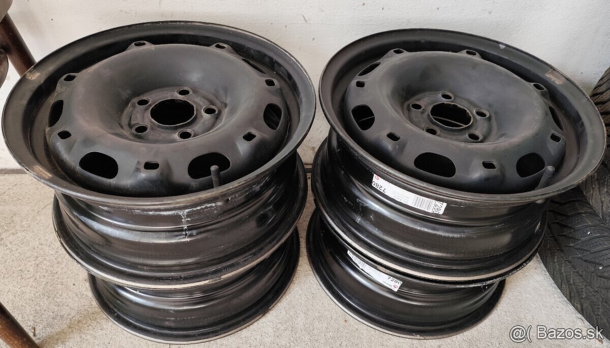 Plechové disky 14" na predaj