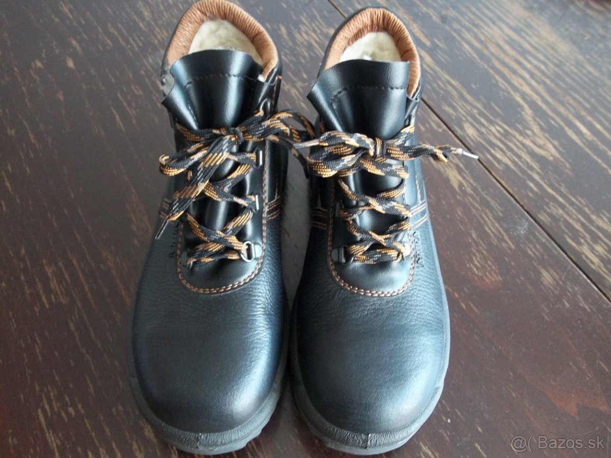 Zimné kožené topánky - Artra - 38