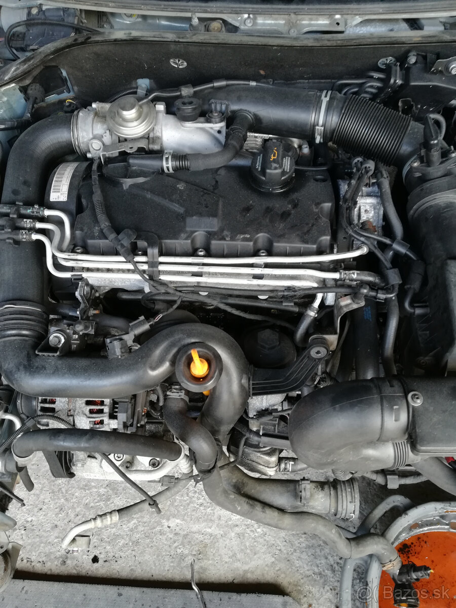 1,9 TDI 77kw PD kod BXE agregat, motor, hlava, blok octavia