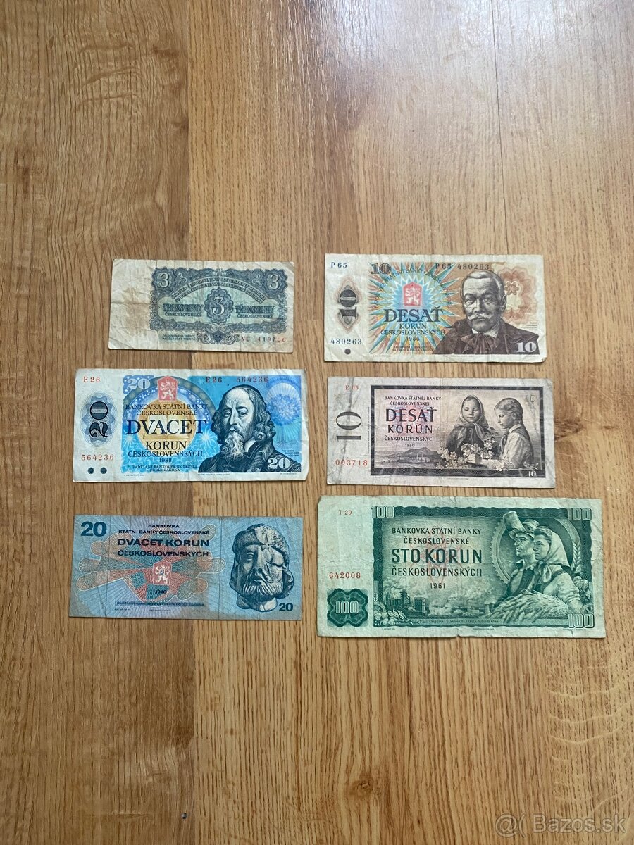 Ceskoslovenske bankovky