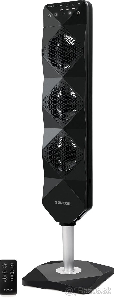 Stojanový ventilátor SENCOR SFN 5040BL