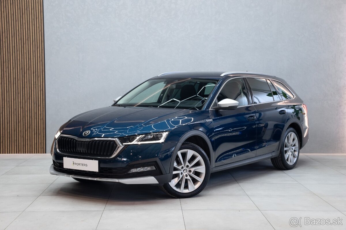 Škodas Octavia Scout 2.0TDI 147kW, automat, 4x4, 2021, DPH