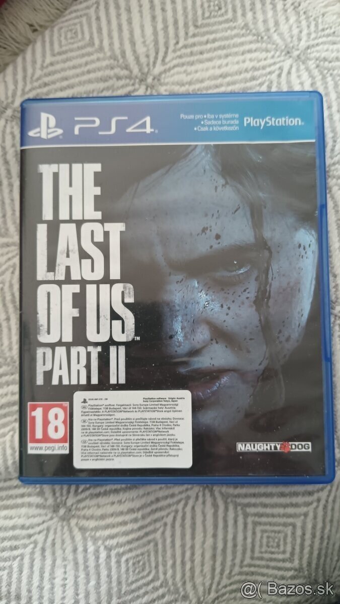 Predám na ps4 Last Of Us part2 cz