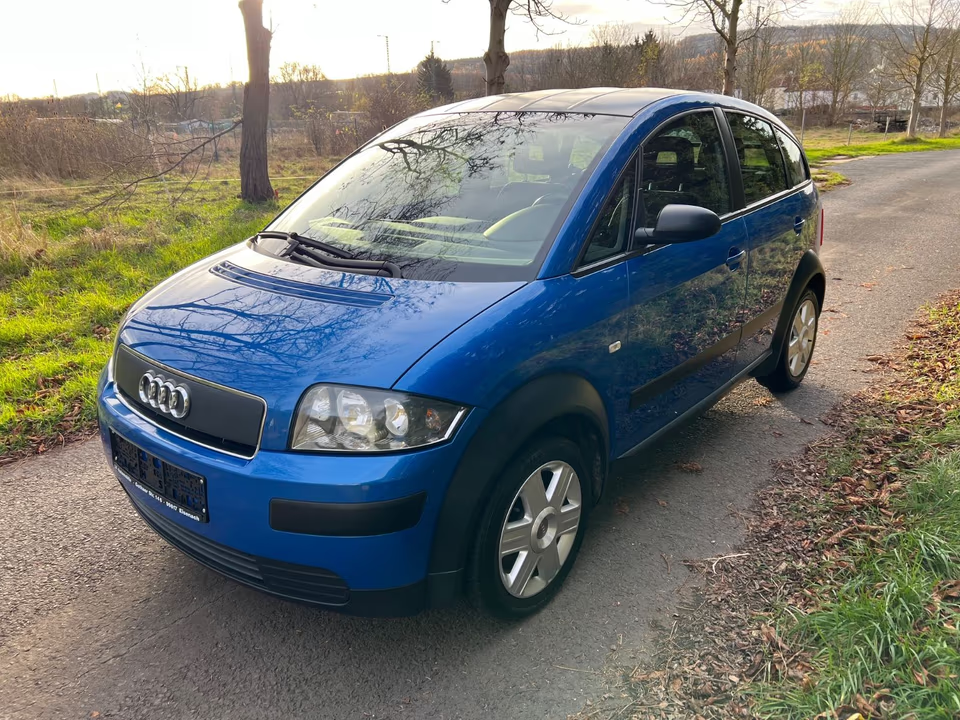 Audi A2 1.4TDI 66kw 2004 171000km modra metaliza