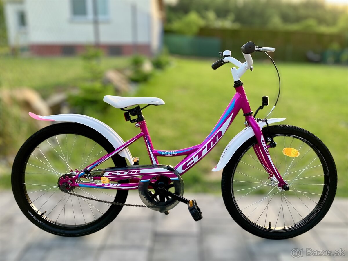 💖 Detsky kvalitný bicykel CTM ako nový po servise