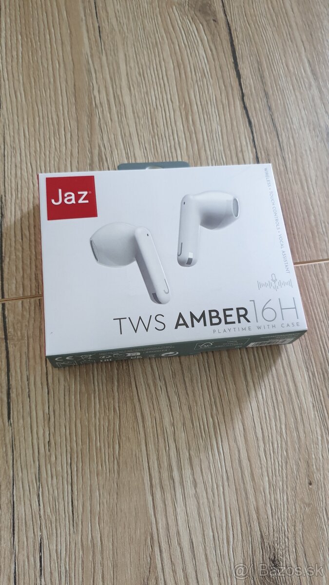 Bezdrôtové slúchadlá Jaz TWS Amber