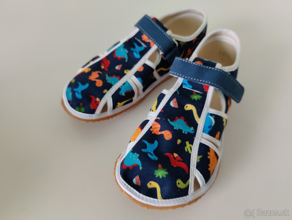 Barefoot papuče Jonap Dino veľ. 33