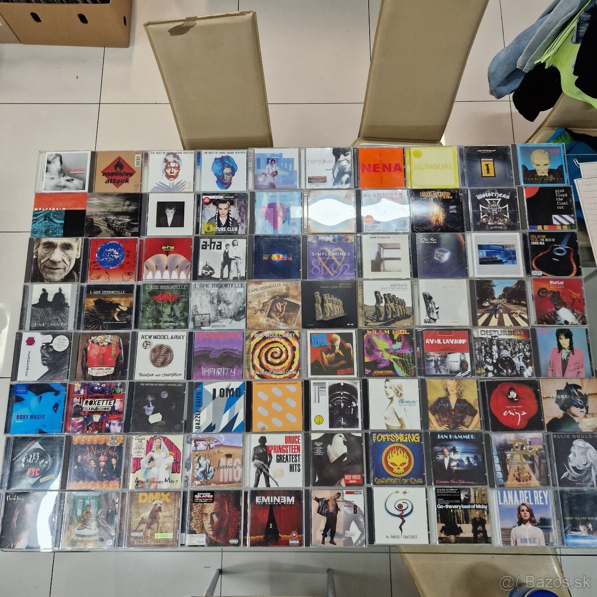 CD-čka...PLACEBO,MASSIVE ATTACK,DAVID BOWIE,NENA,PET SHOP BO