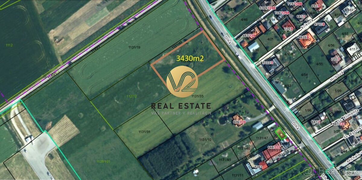 Na PREDAJ pozemok 3 664m2 pre komerčné využitie, Nitra - Jan