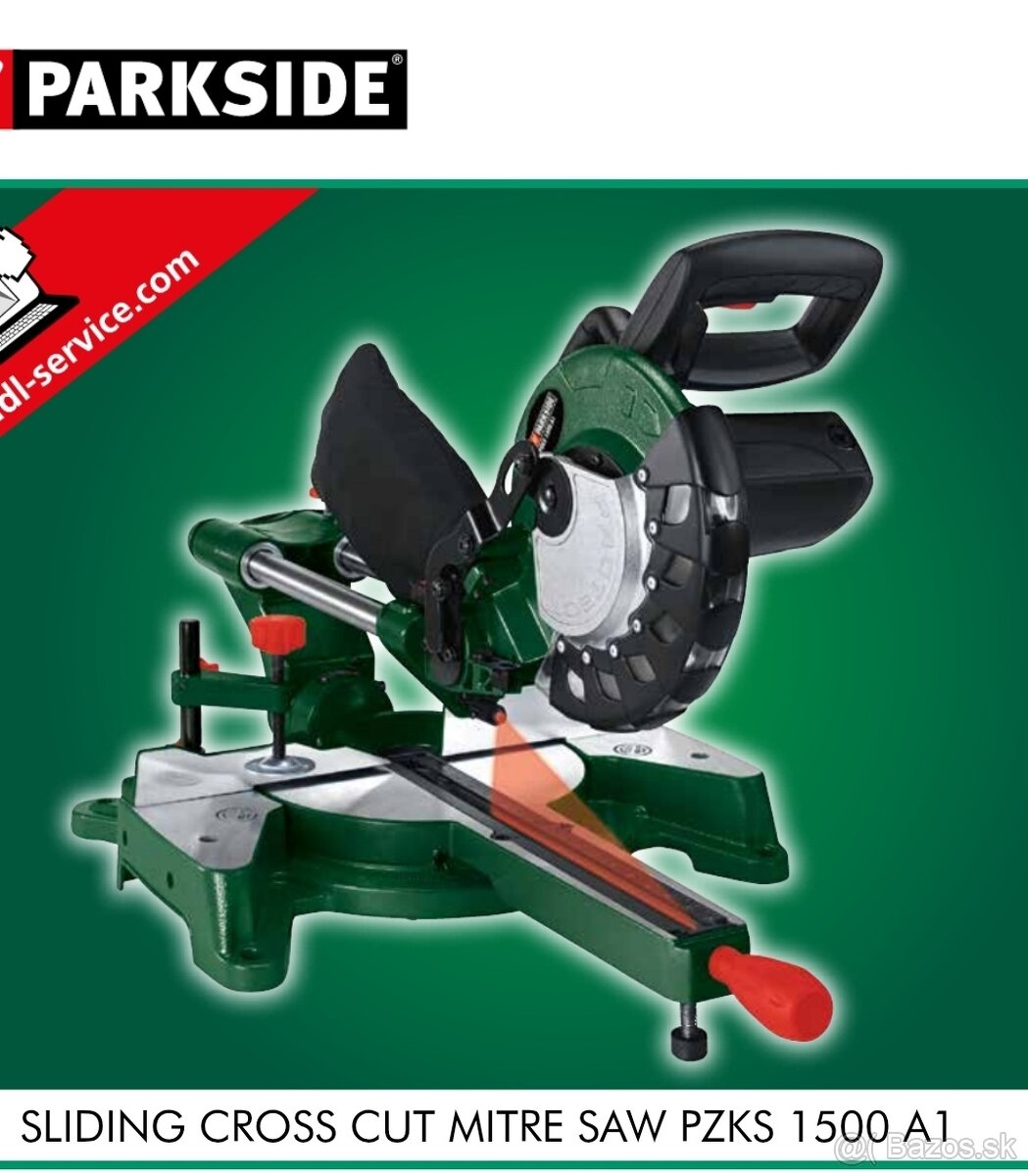 Pokosová píla Parkside PZKS 1500 A1