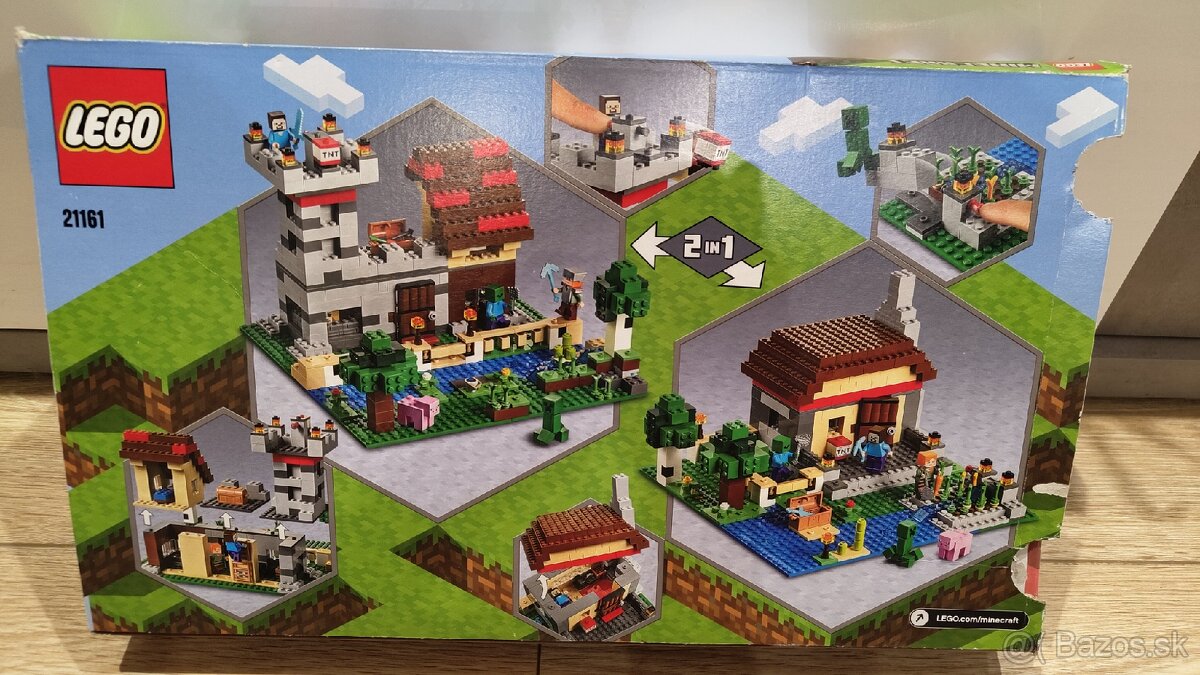 LEGO Minecraft 21161 Kreatívny box 3.0