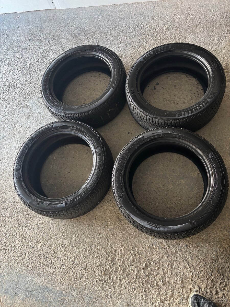 245/45 R18 zimné Michelin Pilot Alpin 5