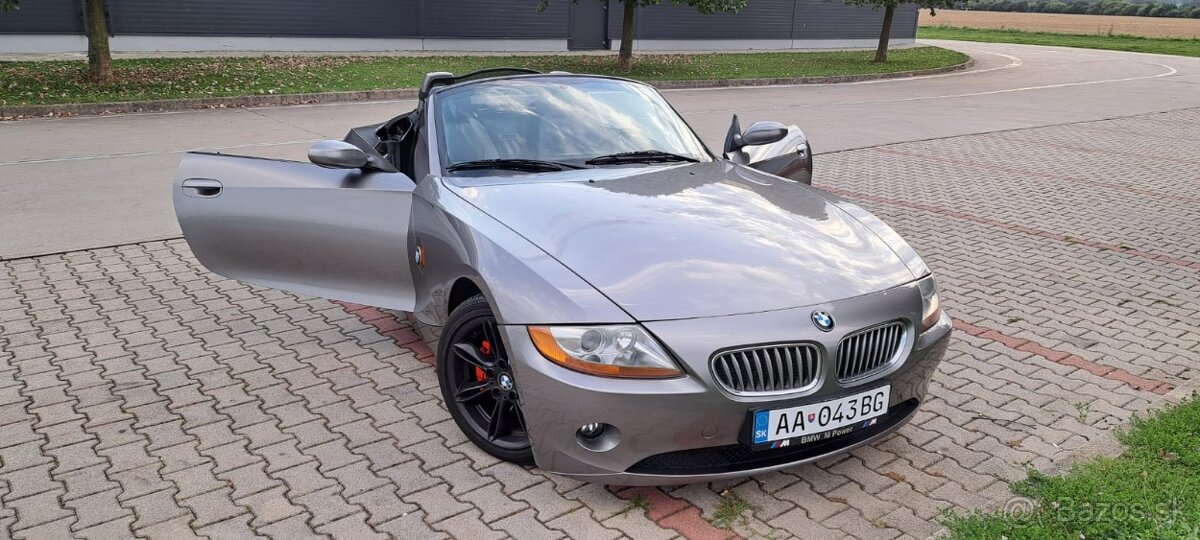 BMW Z4 e85 2003, 3.0i M54 6 st. manuál - zimná cena