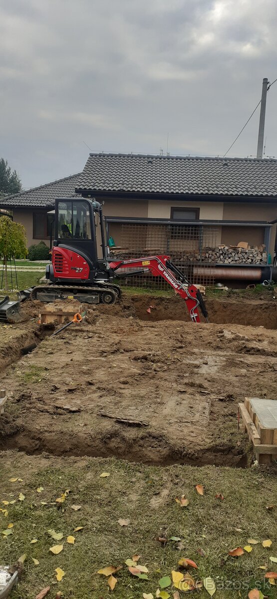 Zemné a výkopové práce