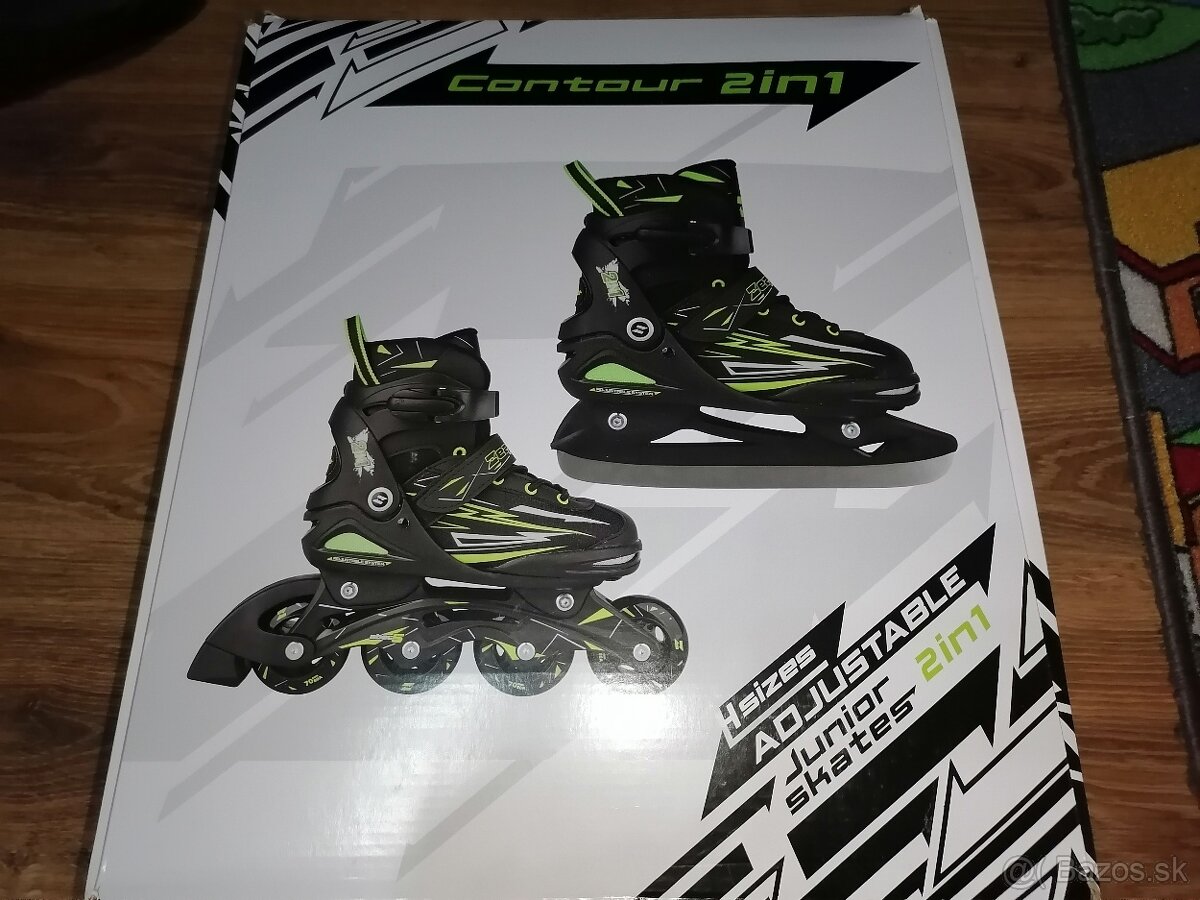 Detské korčule 37-40 2 in 1.