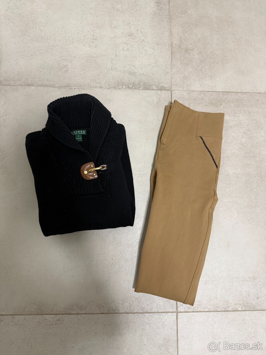 Dámsky sveter Ralph Lauren vel. XS a Jegginsy