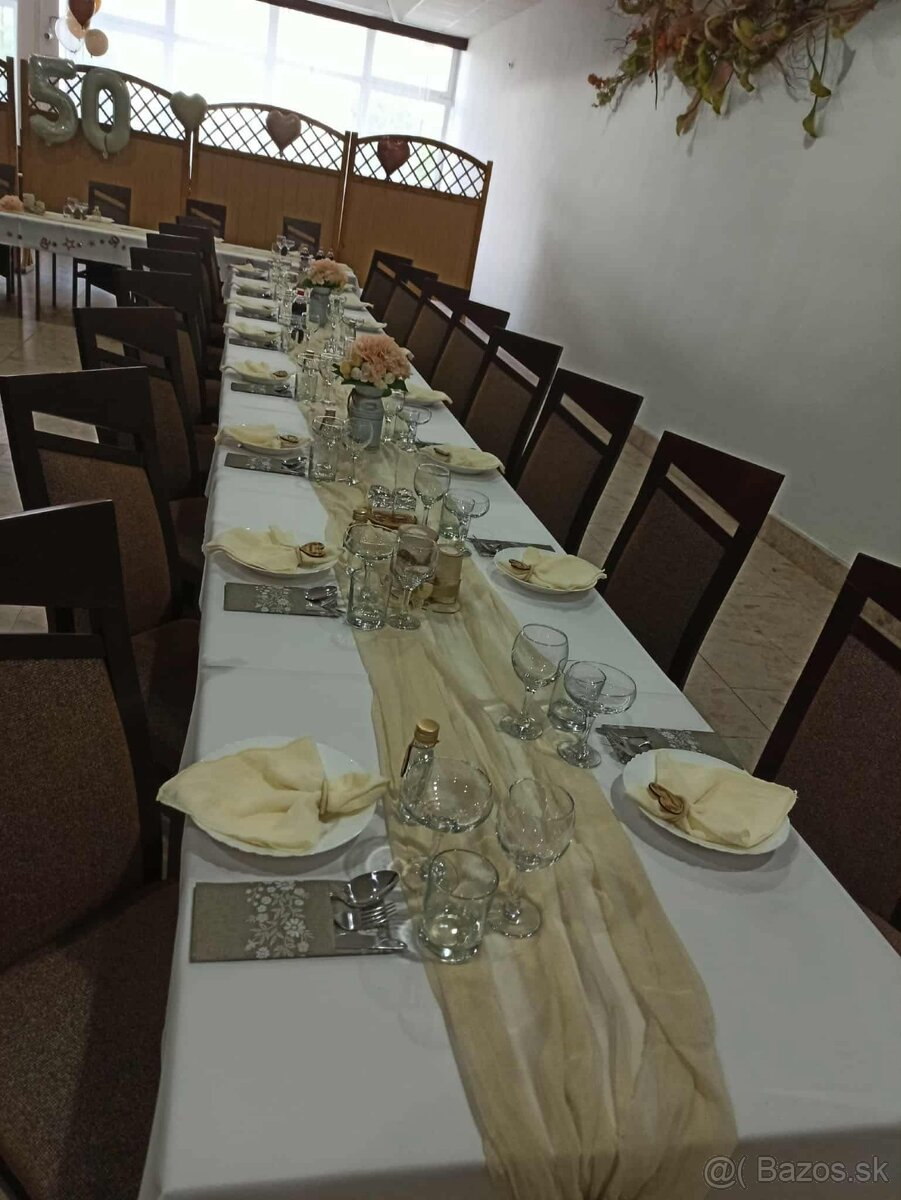 Výzdoba na slávnostný stôl