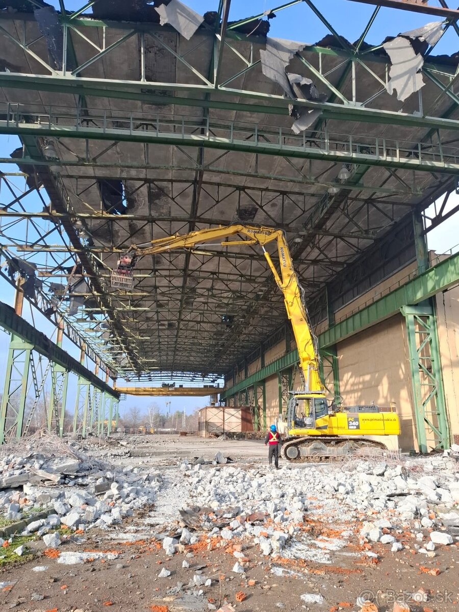 Demolácie,zemné výkopové a práce