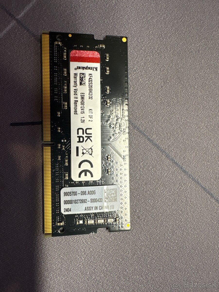 SODIMM Kingston FURY Impact 16GB DDR4 3200MHz