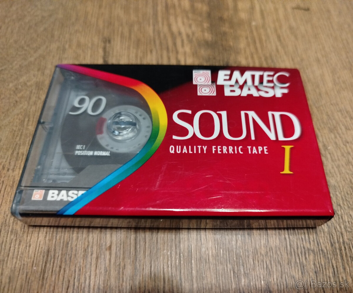 čistá audiokazeta BASF