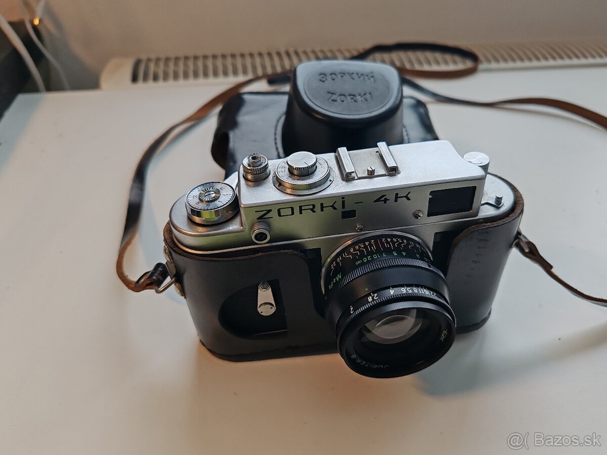 Zorki 4K s objektivom Jupiter 8 2/50