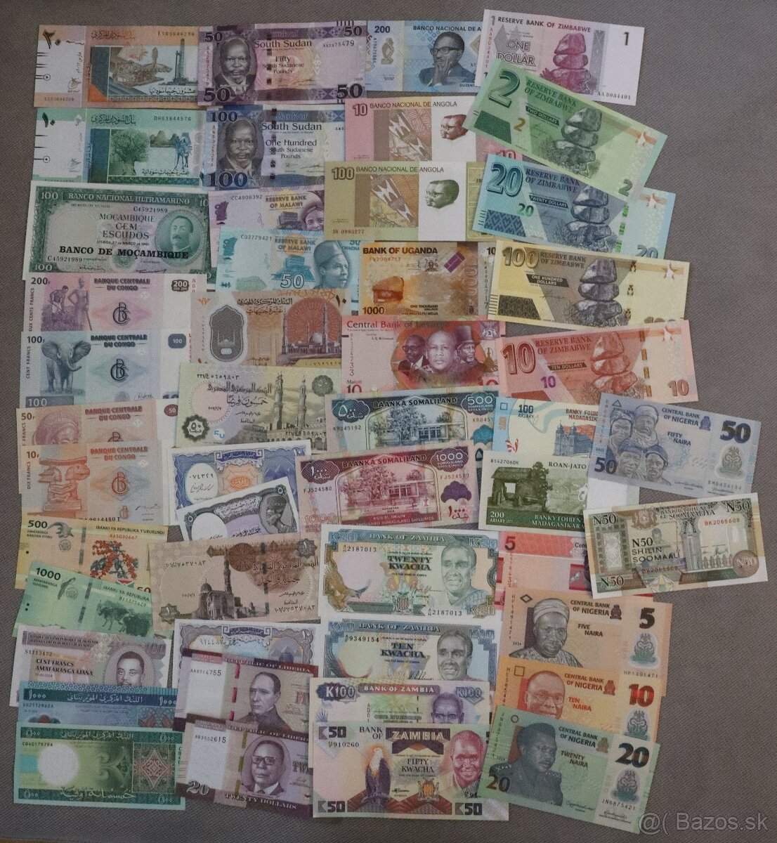 Unc bankovky (zostava č.28)