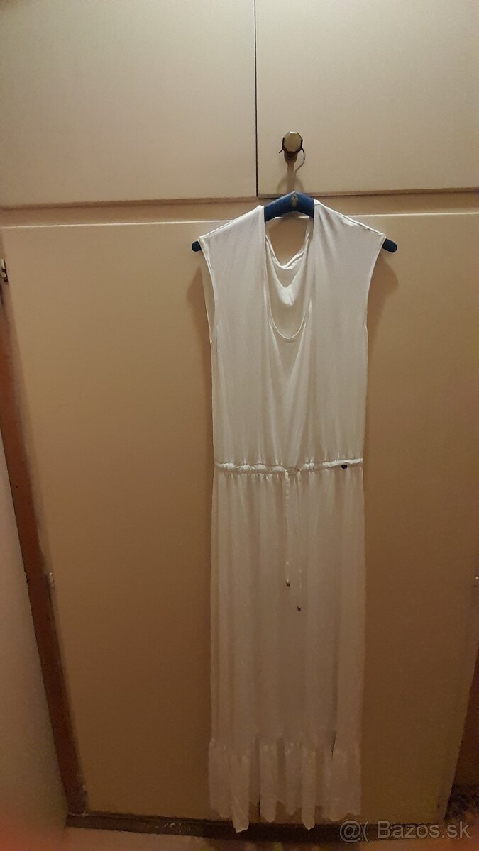 Biele Šaty velkosť L