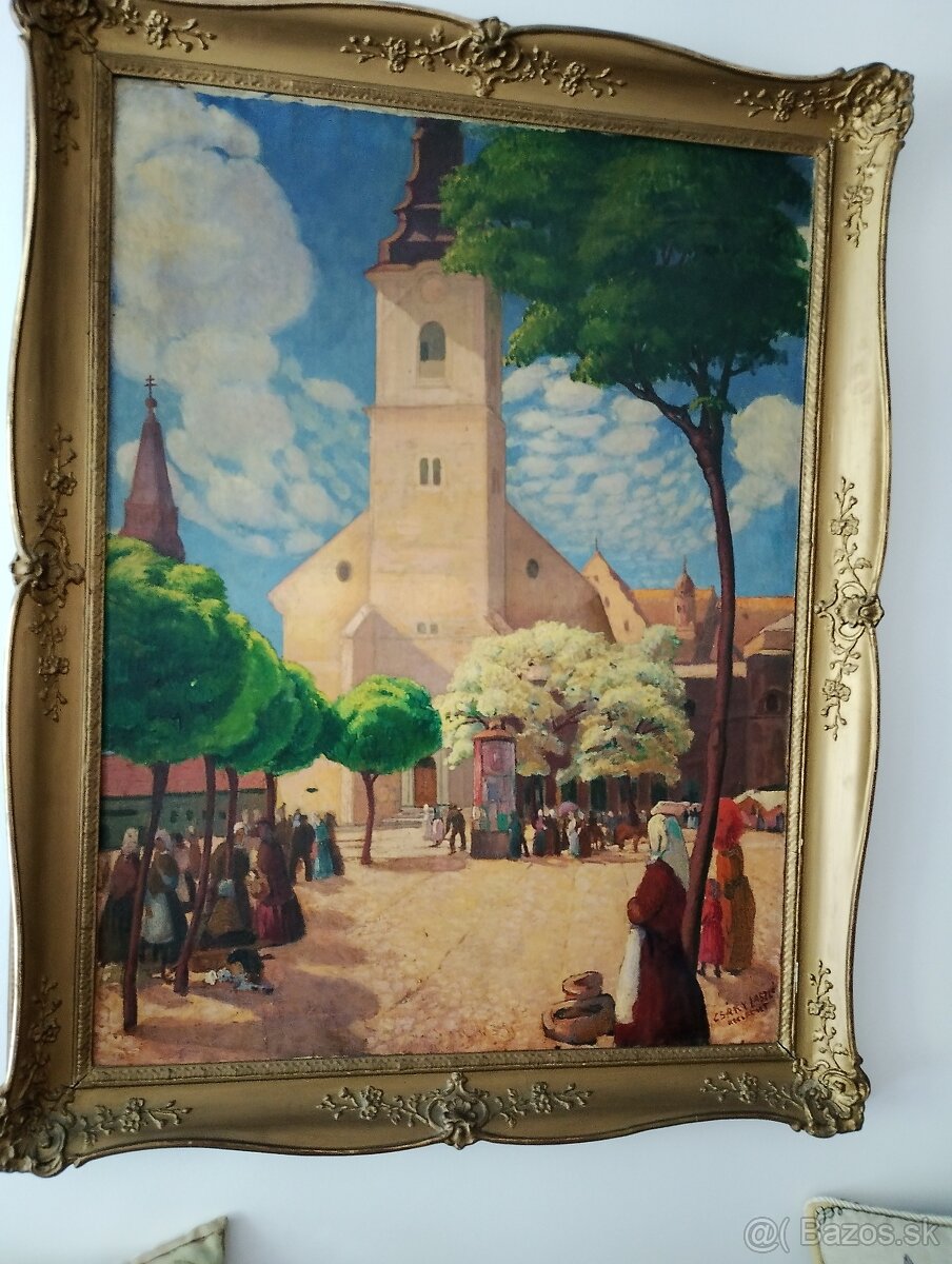 Obraz Kostol Kecskemét od: Laslo Csaky