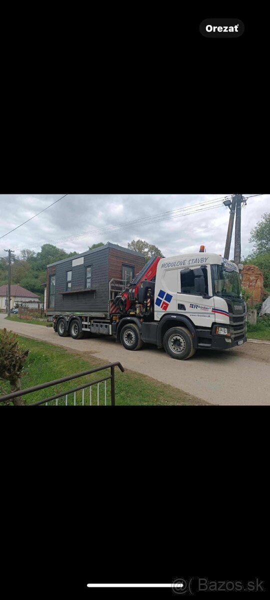 Predajny stanok 6x3m+5x2m