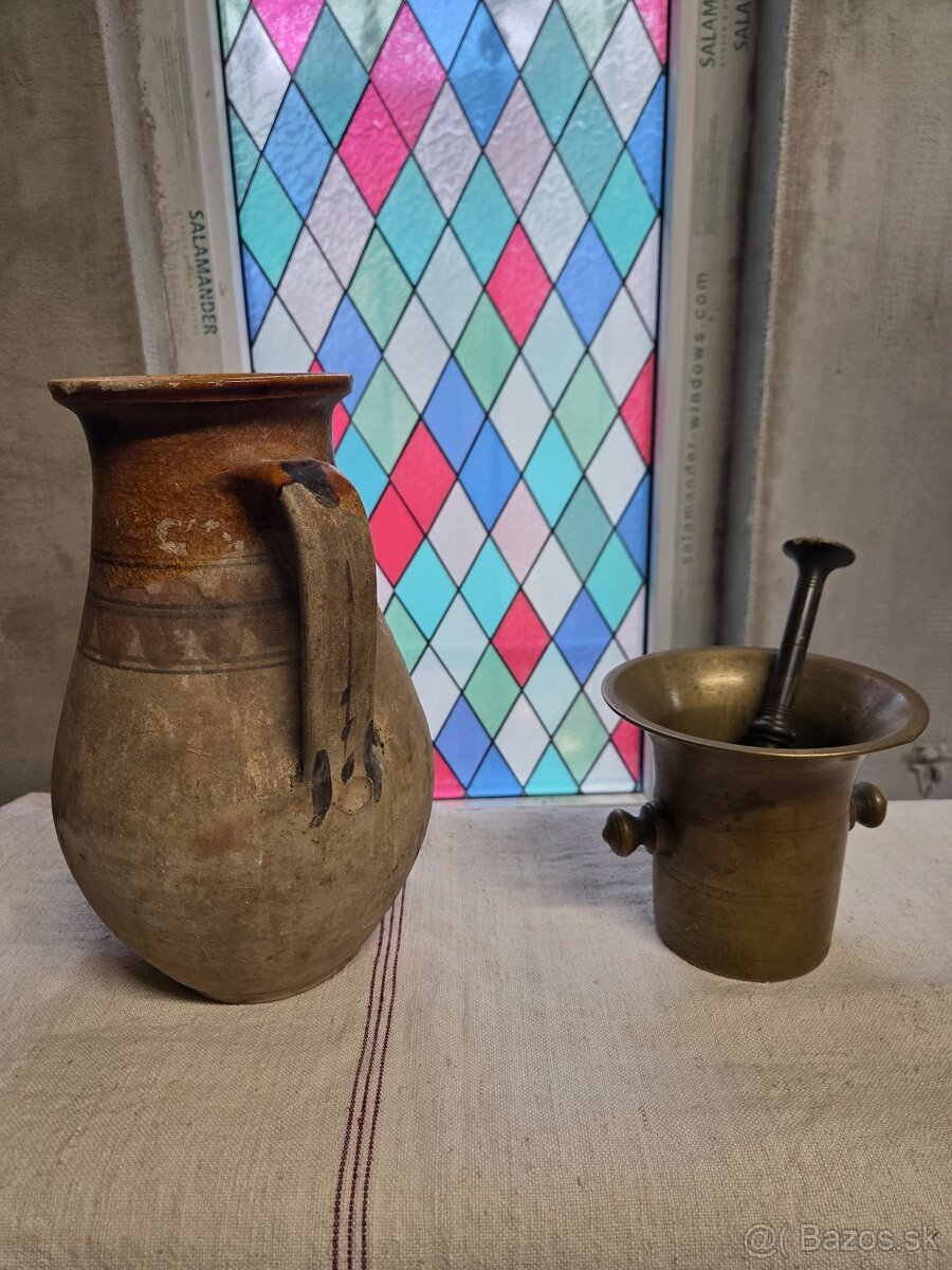 Džbán Gemer, mažiar