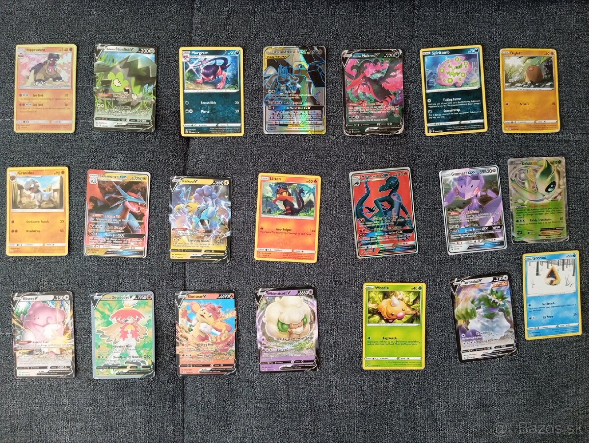 Pokémon karty. Na sms nereagujem