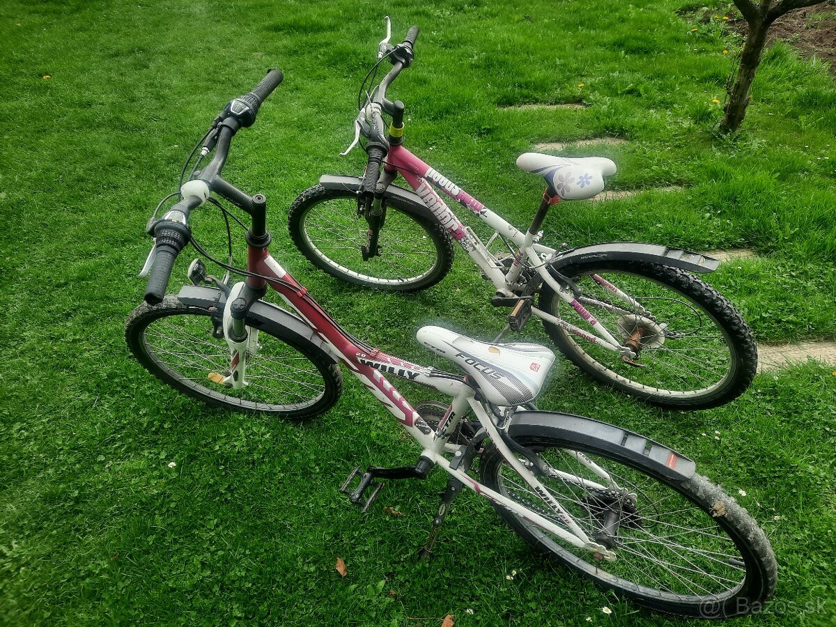 Dievčenský horský bicykel